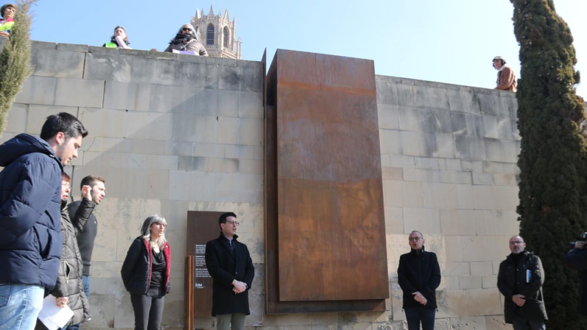 Descoberta del monument