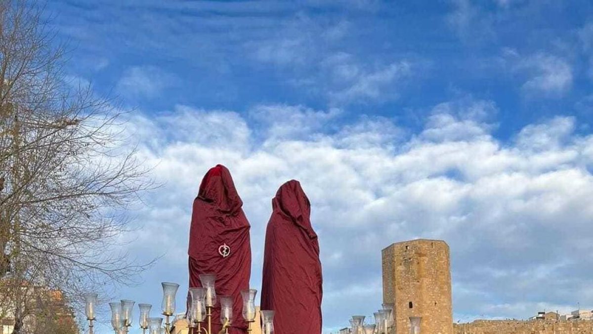 La Germandat Sant Ecce-Homo va efectuar ahir el seu primer assaig de l'any.