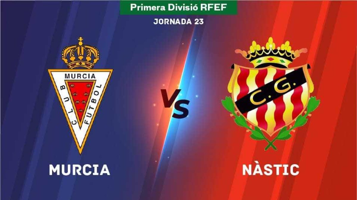 Segueix en directe el Real Murcia - Nàstic