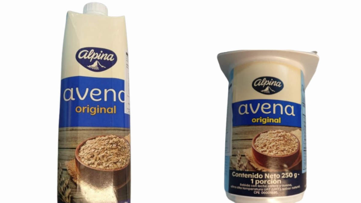 Imagen del producto de avena afectado.