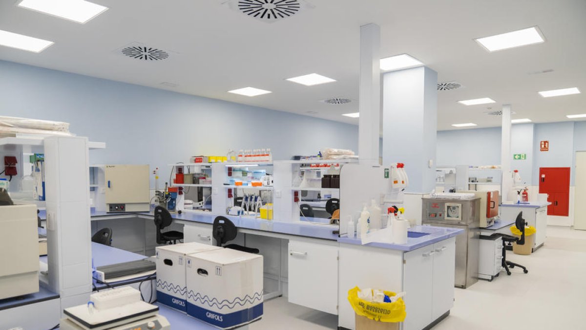 Imatge dels nous laboratoris de l'IISPV de l'hospital Sant Joan de Reus.