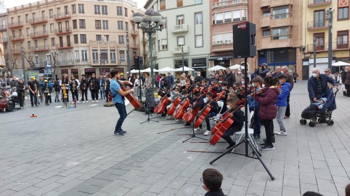 Imatge d'arxiu d'un dels concerts conjunts que van tenir lloc l'any passat.