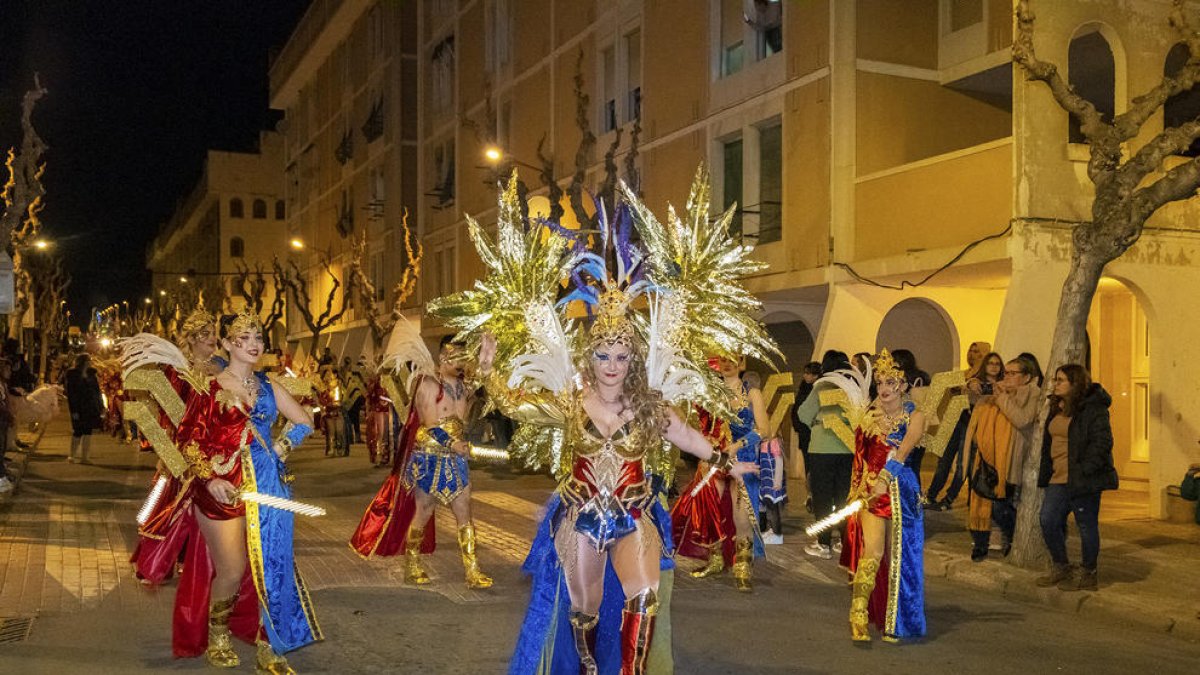 Imatge d'arxiu d'una de les comparses participants al Carnaval de Constantí.