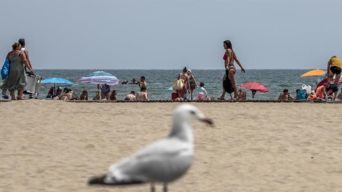 La playa es uno de los lugares más concurridos durante el verano.