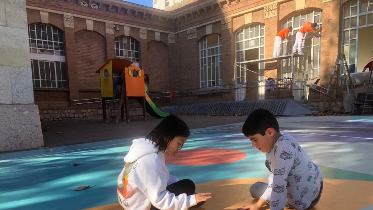 Imatge de l'aplicació de la iniciativa a l'escola Prat de la Riba.