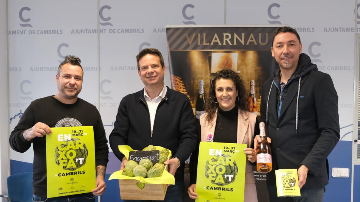 Presentación de las jornadas gastronómicas donde la alcachofa es la protagonista, 'Encarxofa't'.