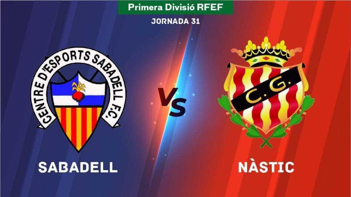 Sigue en directo el Sabadell - Nàstic