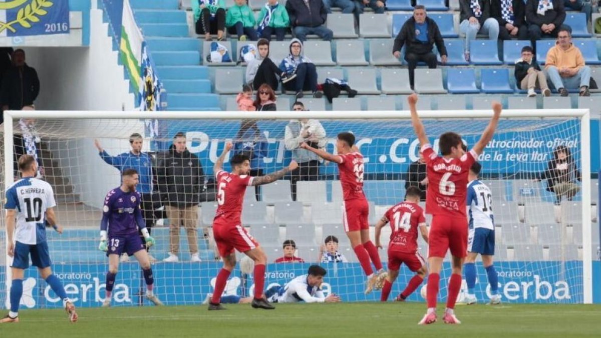 El Nàstic se corona en la Nova Creu Alta (0-1)