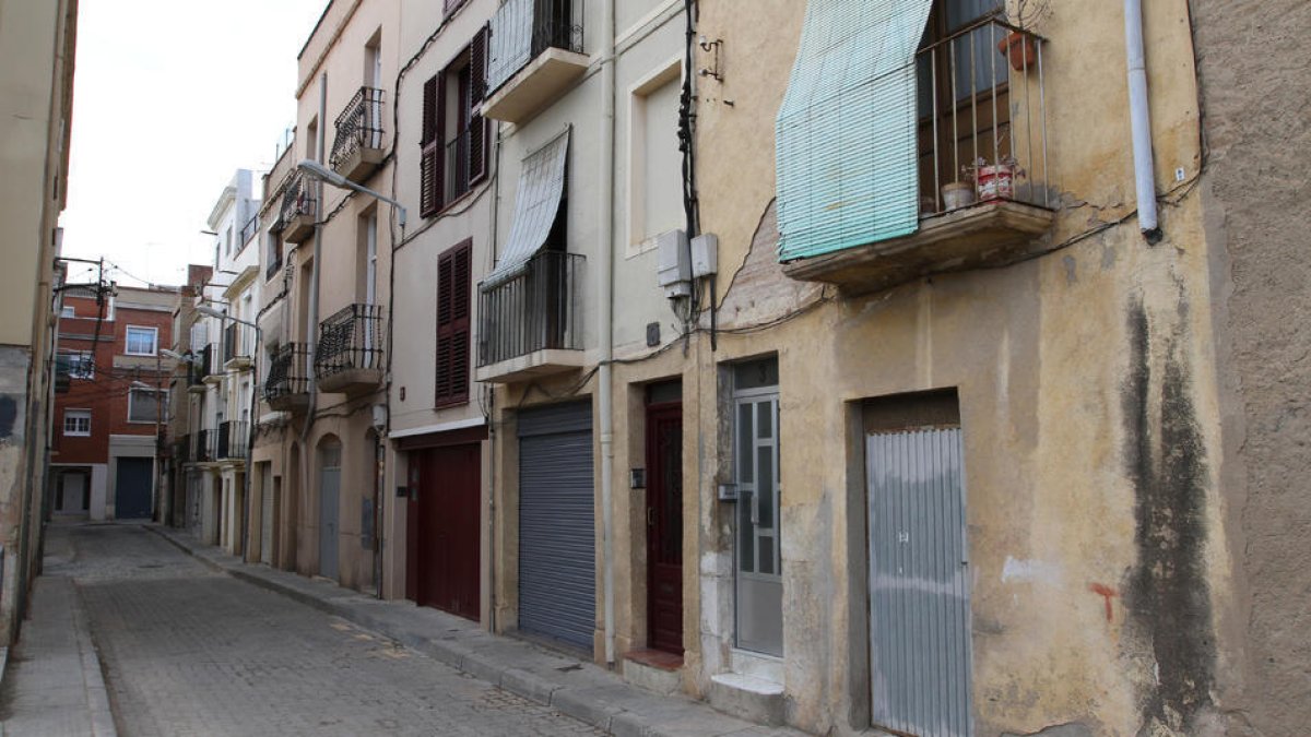Imagen de archivo de una de las calles del barrio del Carme.