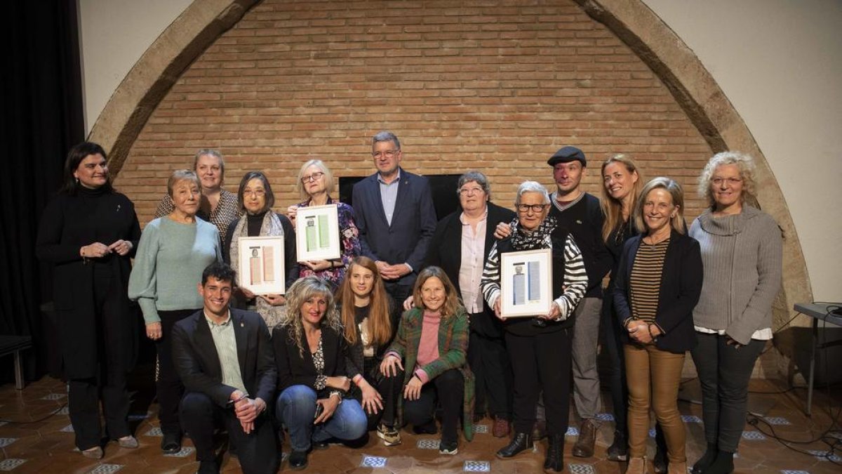 Se entregaron ayer en el Centro Cultural Antic Ajuntament.