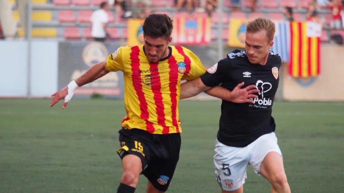 Boaz Hallebeek aquesta temporada amb la Pobla de Mafumet.