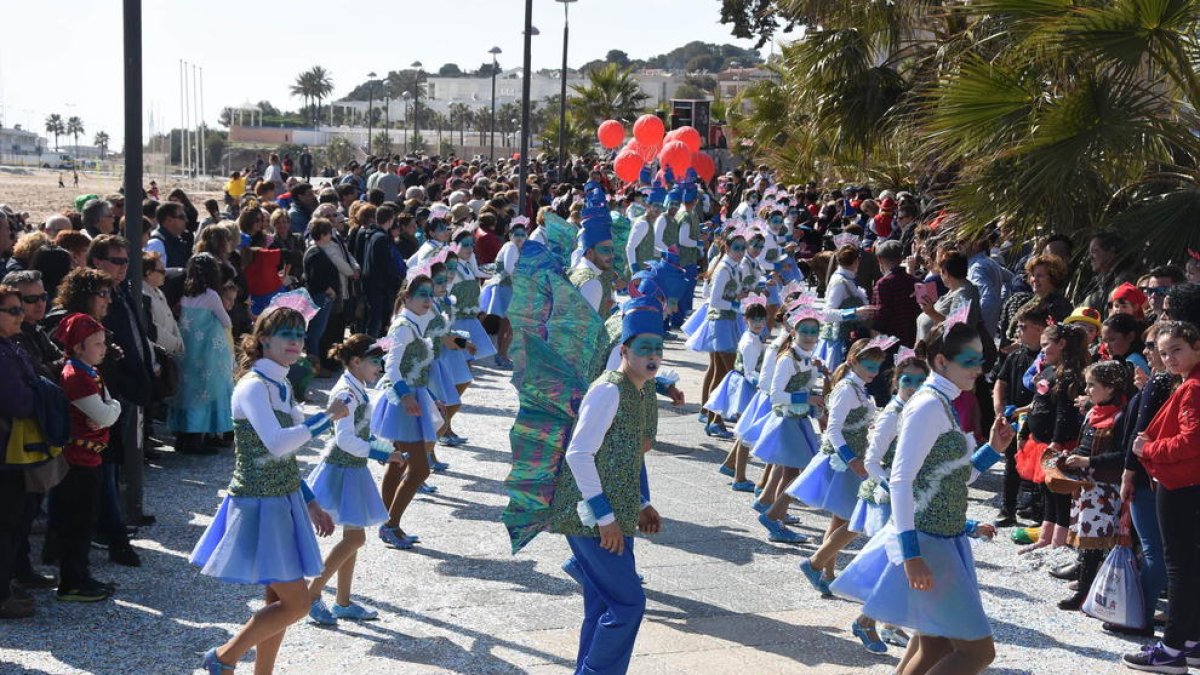 Imatge d'una edició passada del Carnaval de Torredembarra.