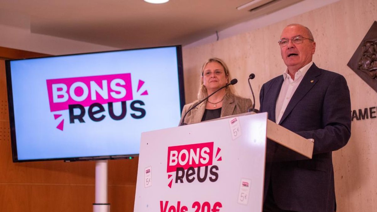 Imatge de la presentació dels Bons Reus 2023.