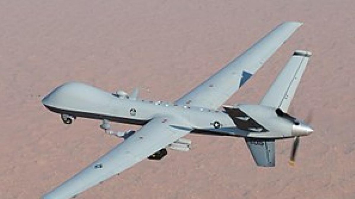 Imagen de un dron Reaper MQ-9.