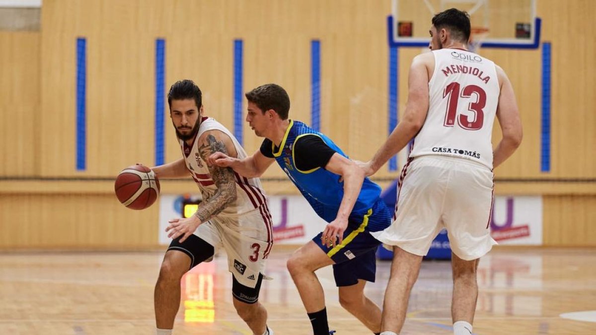 Imagen del último partido del CB Salou contra el Cartagena.