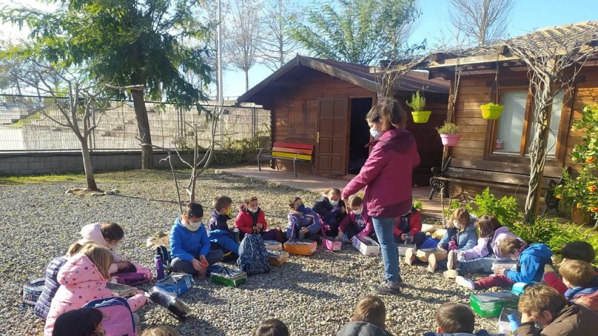 Imagen de uno de los talleres de educación ambiental.