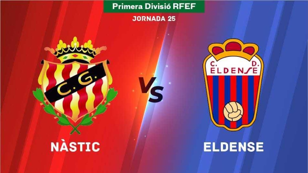 Sigue en directo el Nàstic-Eldense