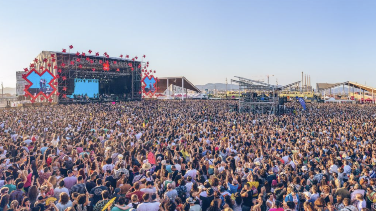 Imatge del festival Cruïlla a Barcelona.