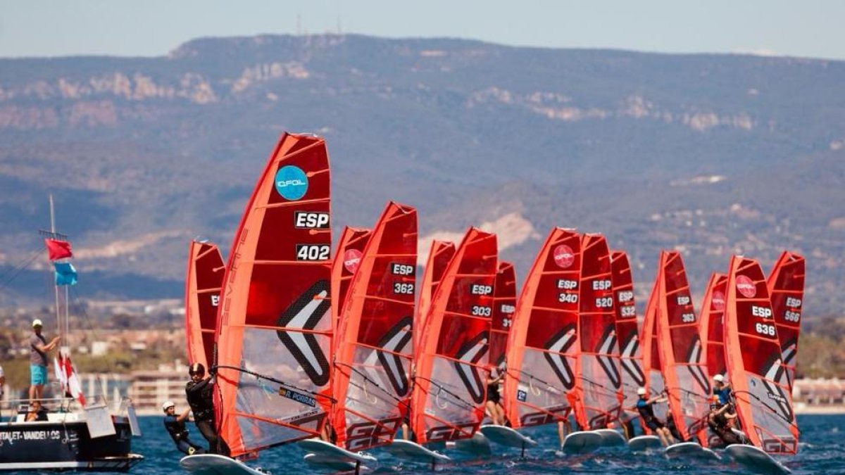 Éxito en la Copa de España de Windsurf celebrada por el Club Nàutic Salou