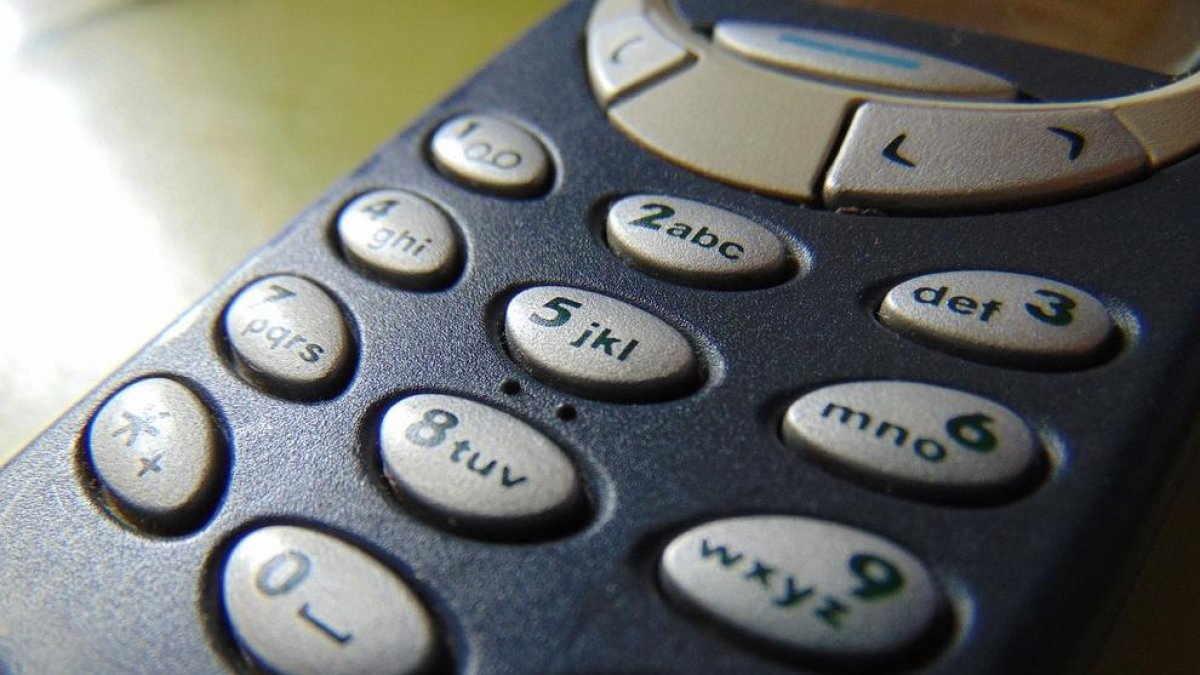Imagen de archivo de un Nokia 3310