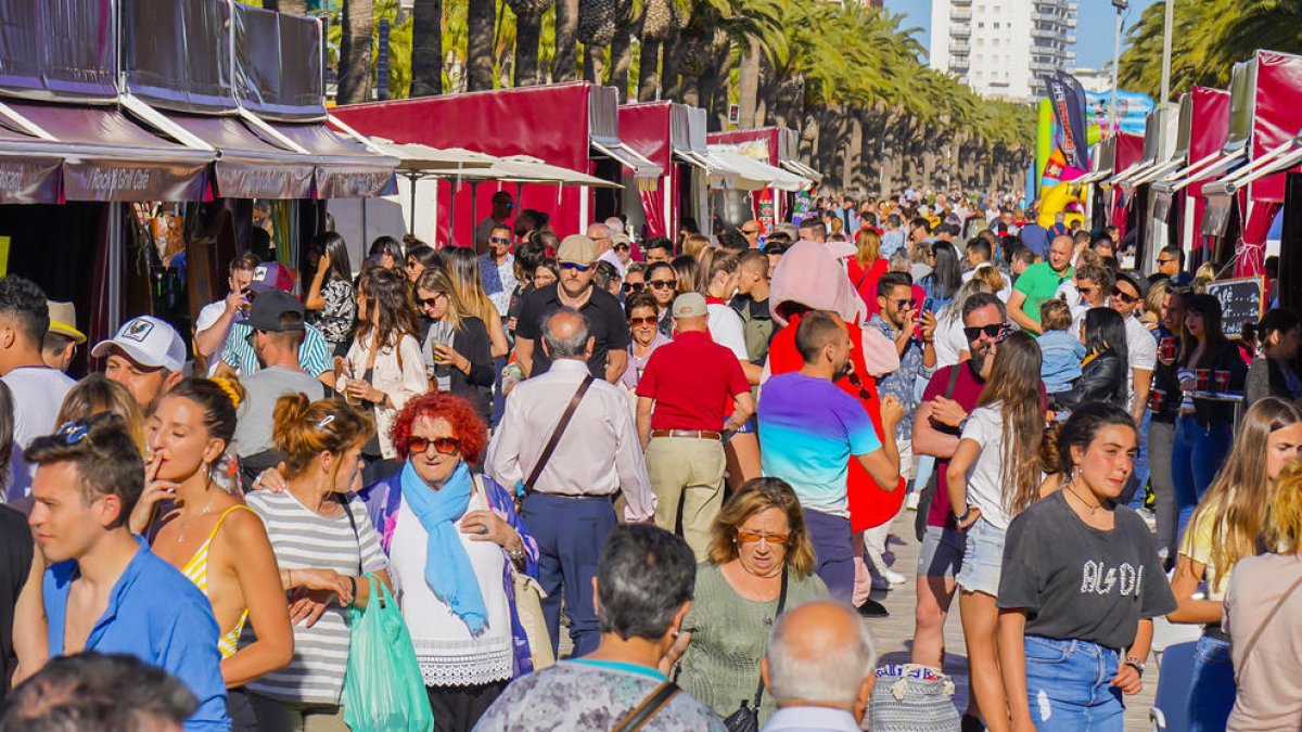 Imatge d'arxiu d'una edició anterior de la fira gastrònomica Sabor Salou.