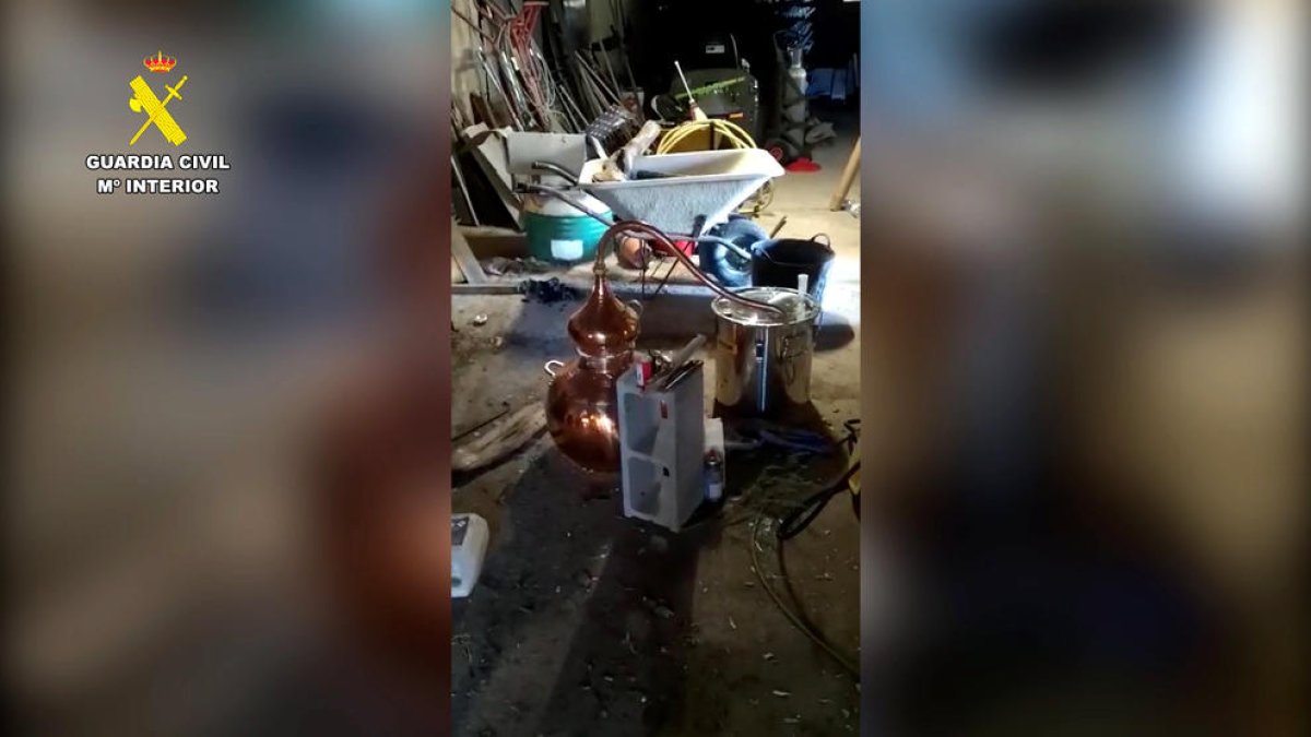 El taller clandestí de fabricació d'explosius