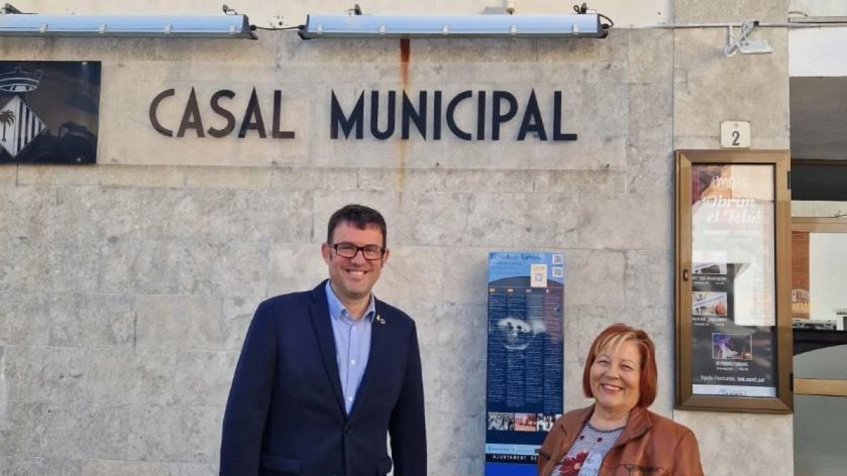 Jaume Casañas i Dolors Carreras compartiran el mandat a Cunit.
