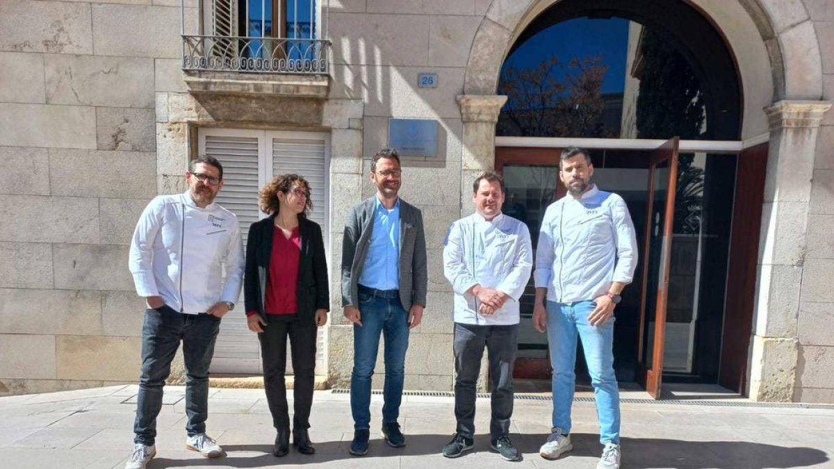 La presentació dels premis, aquest dilluns, a l'Ajuntament de Vila-seca.