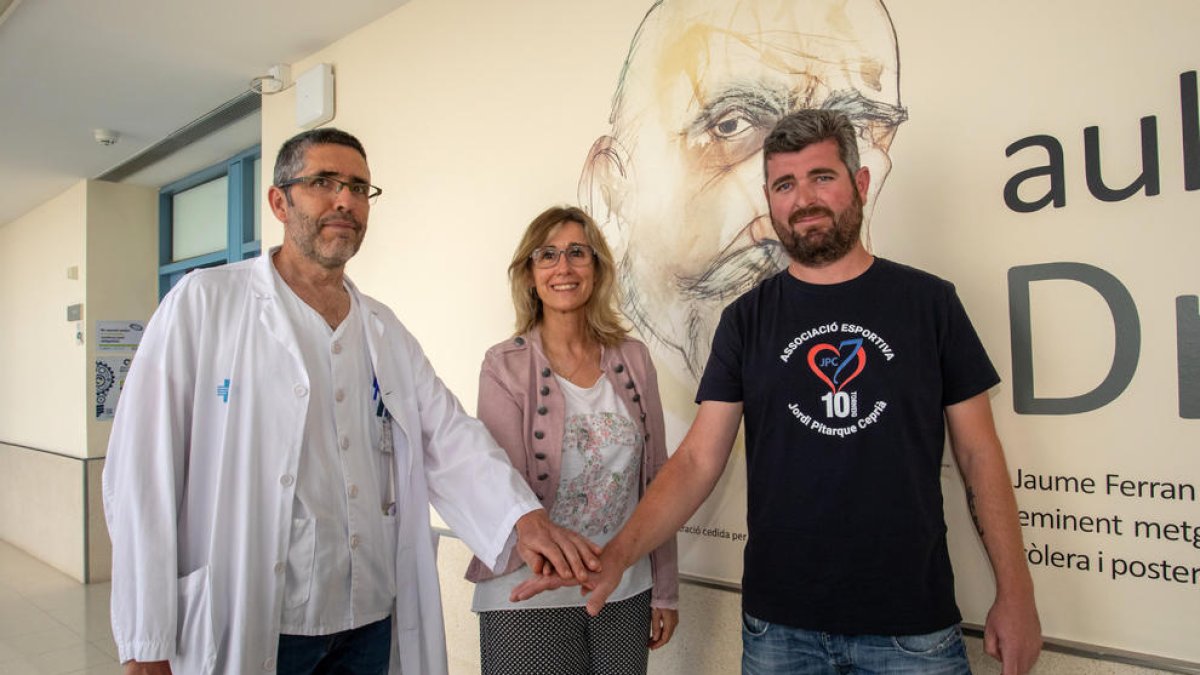 L'Associació Esportiva Jordi Pitarque i la Fundació Doctor Ferran col·laboraran amb el Verge de la Cinta en la investigació.