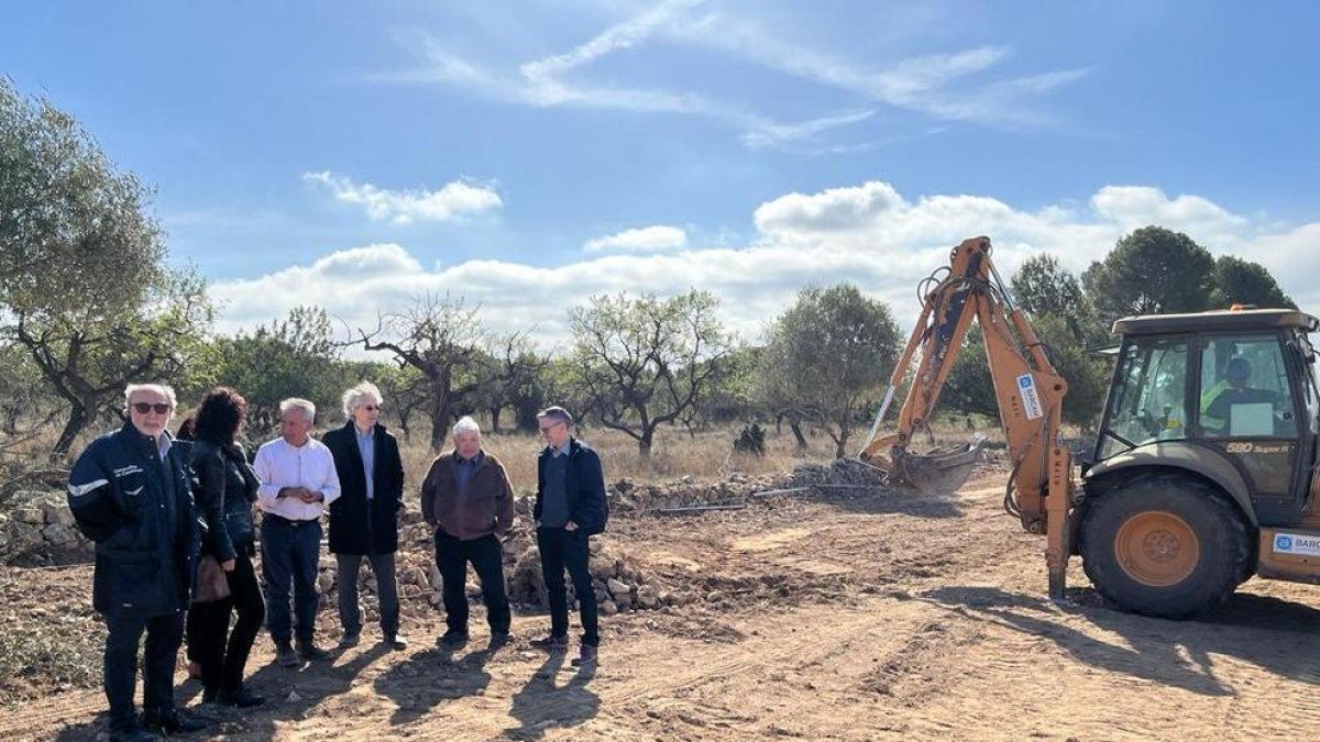 El Departament d'Acció Climàtica inverteix 3,8 MEUR per modernitzar la xarxa de reg de la Comunitat de Regants de Valls.