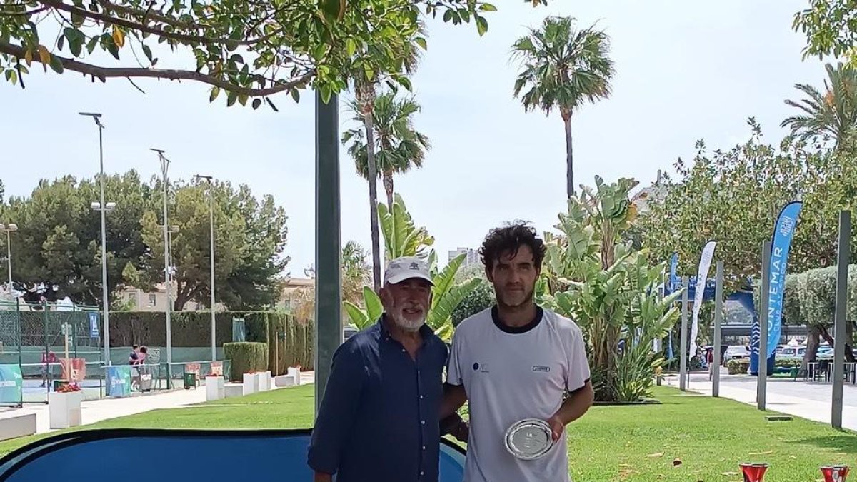 Joan Manel Cardona, subcampeón de España de veteranos en Alicante