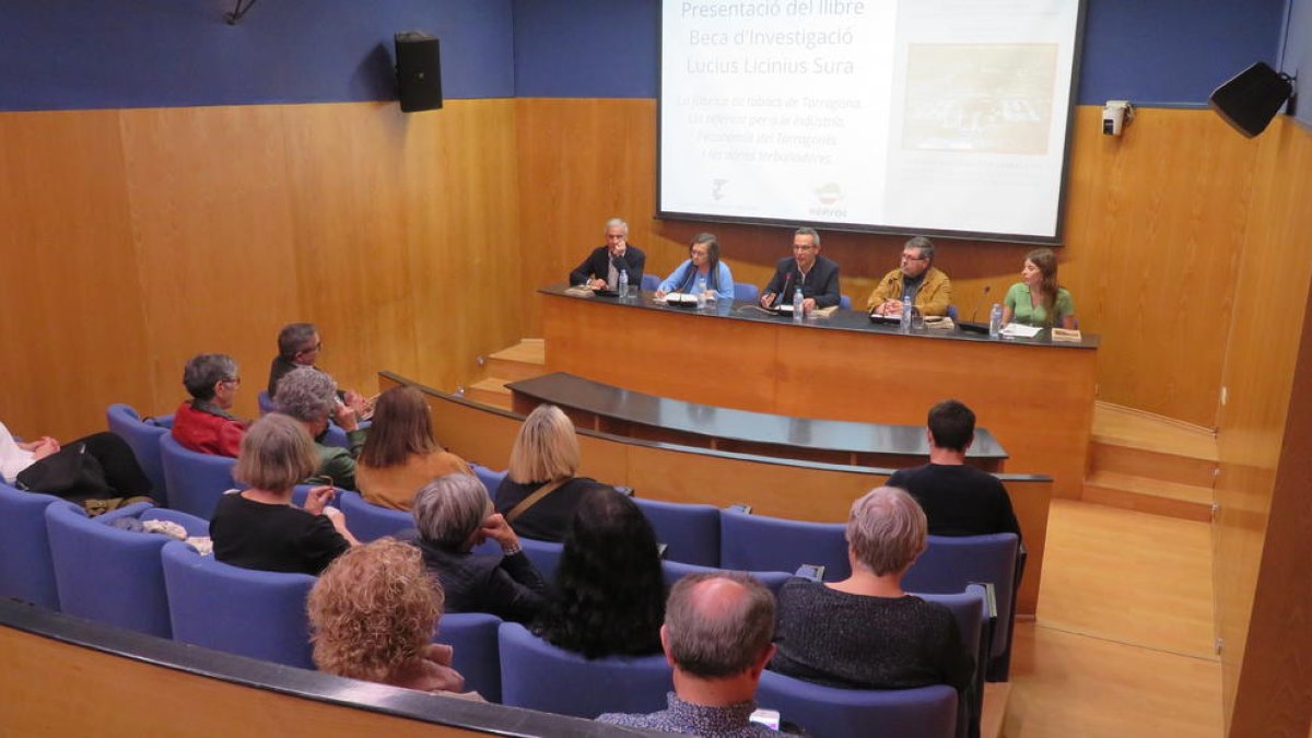 Acto de presentación del libro ganador del XXII Premio Tarragonès Beca de Investigación Lucius Licinius Sura.