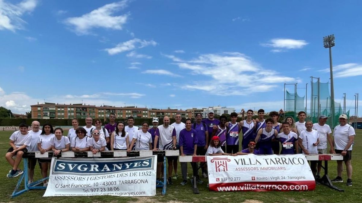 El equipo del CA Tarragona masculí.