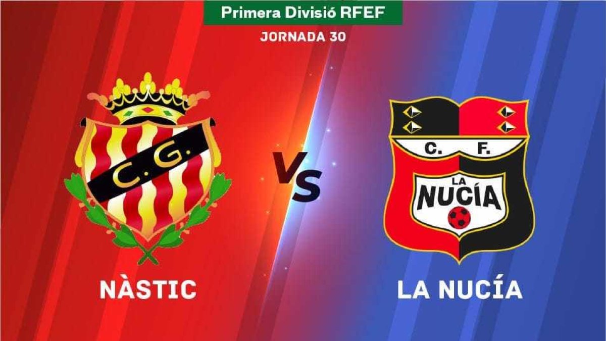 Sigue en directo el Nàstic-La Nucía