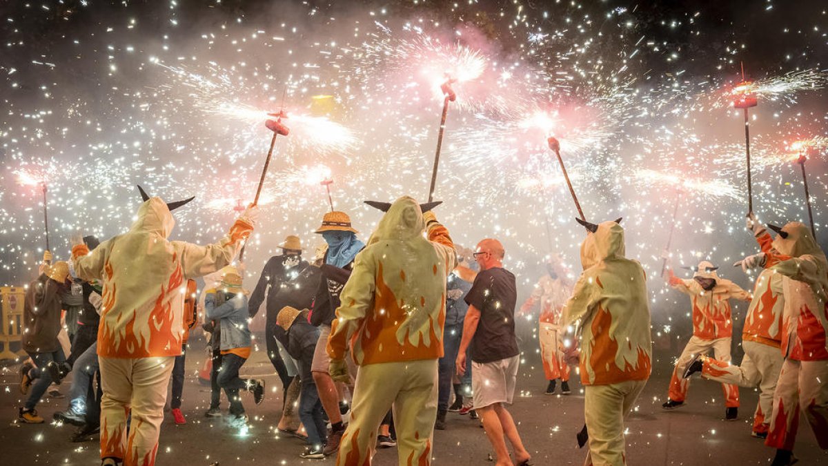 Imatge d'arxiu de la Festa Major de la Canonja.