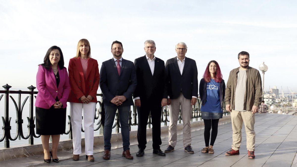 Els principals candidats a l'alcaldia de Tarragona al Balcó del Mediterrani.