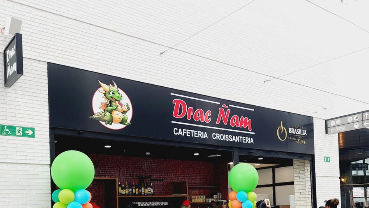 La croissanteria Drac Ñam està situada a la segona planta de Fira Reus.