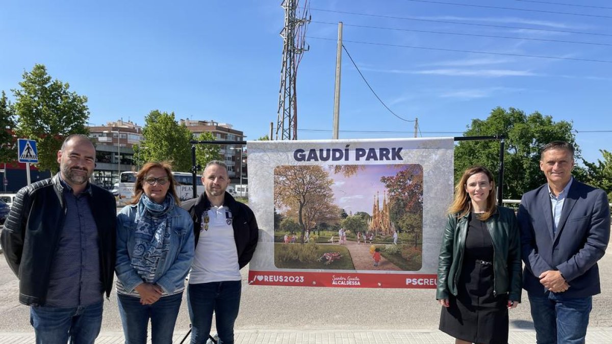 El Gaudí Park se situarà prop de les piscines municipals de Reus.