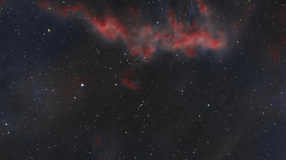 Imagen del cielo desde Prades compartida por la NASA.