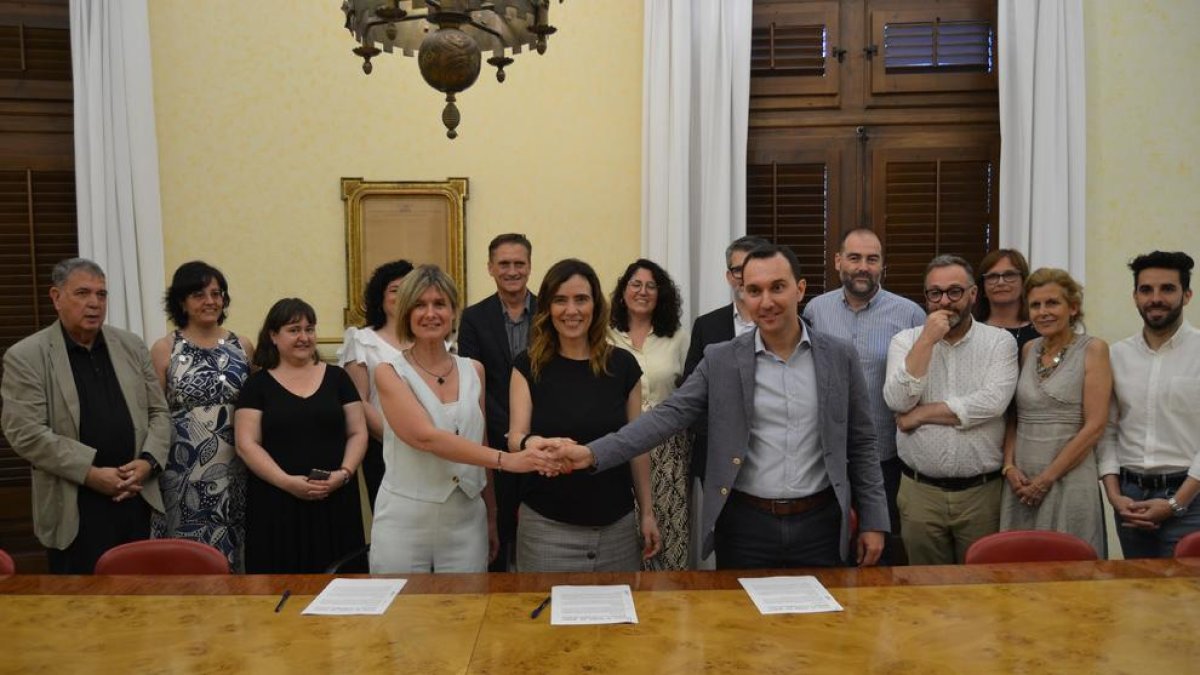 El equipo de gobierno de Reus.