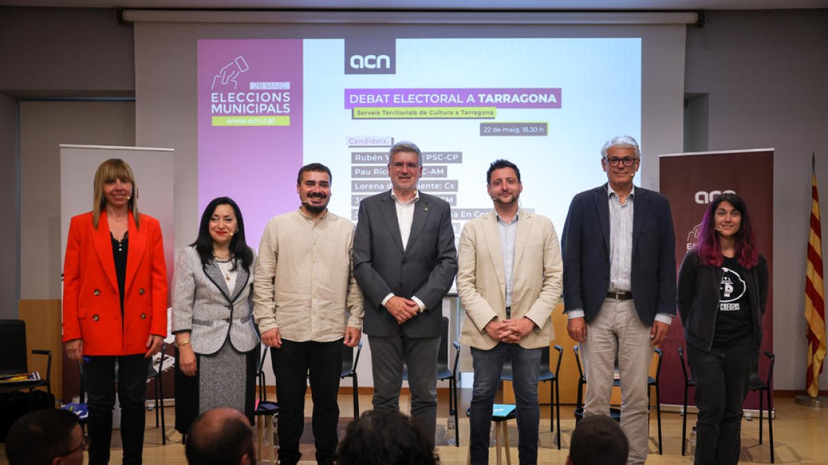 Els candidats a l'alcaldia de Tarragona que han participat al debat electoral de l'ACN.