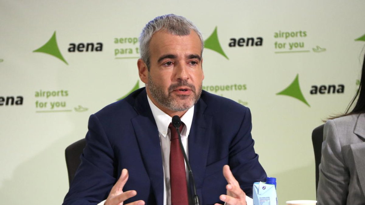 El presidente de Aena, Maurici Lucena.