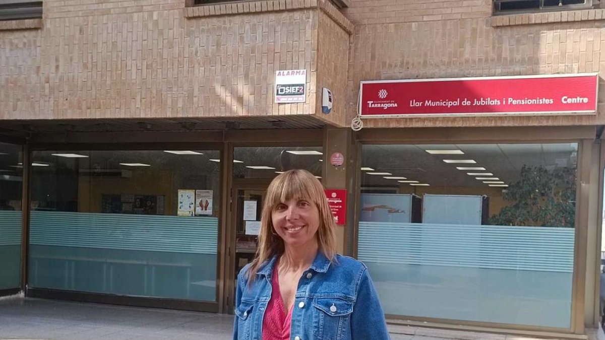 La candidata de SíTarragona, Mar Giné, pretende crear un centro social municipal exclusivo para personas mayores.