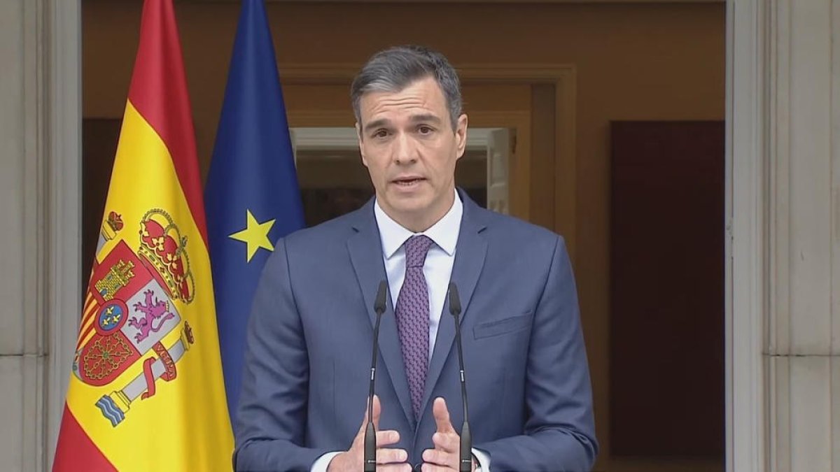 El president del govern espanyol, Pedro Sánchez, es presentarà a les eleccions del 23 de juliol.