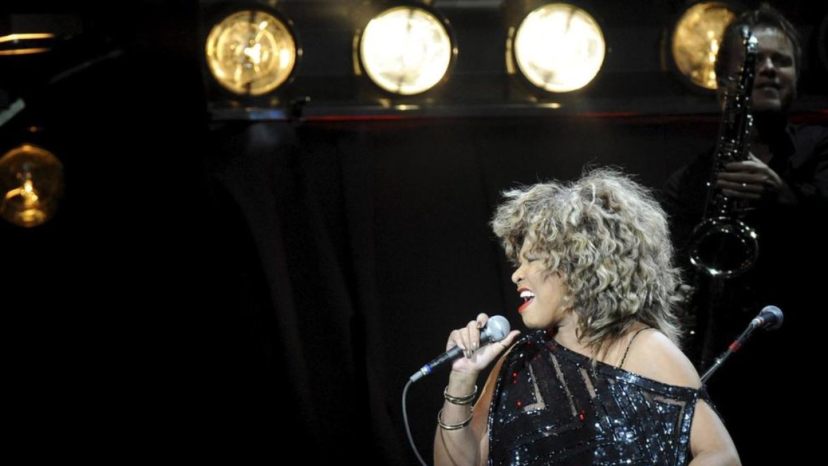 Tina Turner en un concert a Berlin l'any 2009.