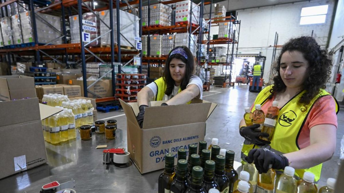 Los bancos de alimentos afrontan grandes dificultades para abastecerse por el encarecimiento de los precios.