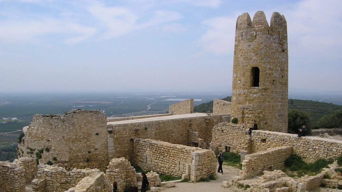 Imatge del Castell d'Ulldecona.