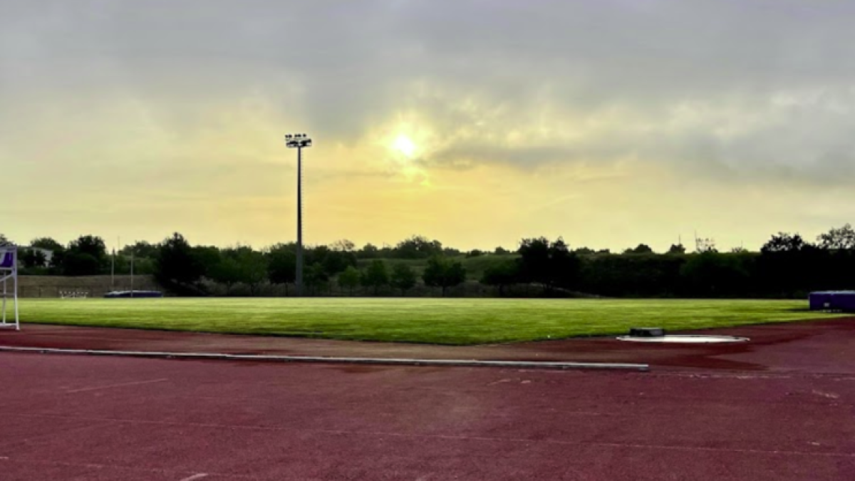 Imatge de la la pista d'atletisme Marta Galimany.