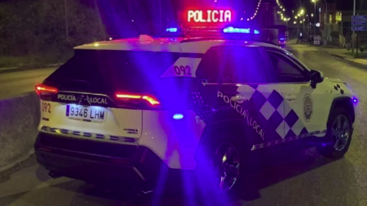 Cotxe de la Policia Local de Lugo.