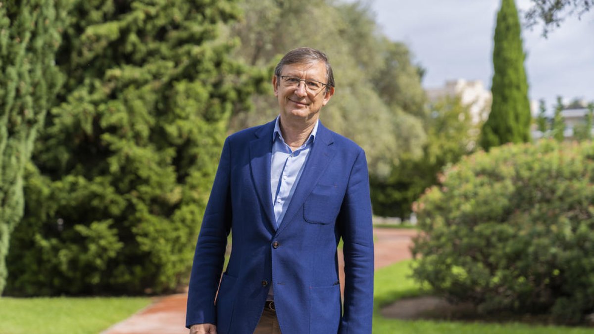 Imatge de Pere Lluís Huguet, cap de llista del PP a Tarragona per a les eleccions generals.